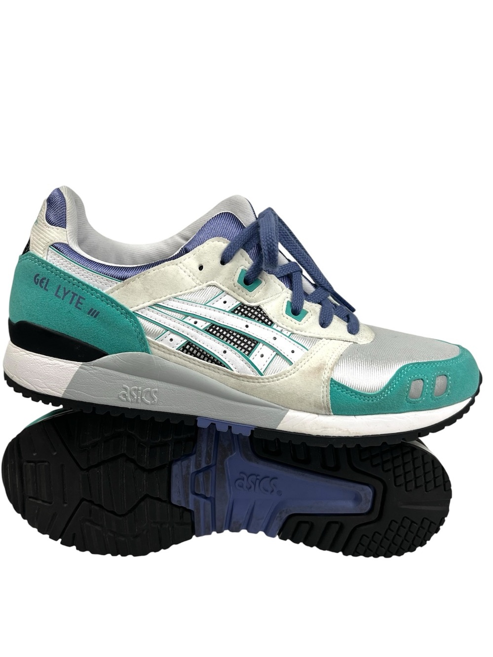 ASICS Gel-Lyte III OG Retro Men’s size 9.0 Teal/Emerald 30th Anniversary Sneaker
